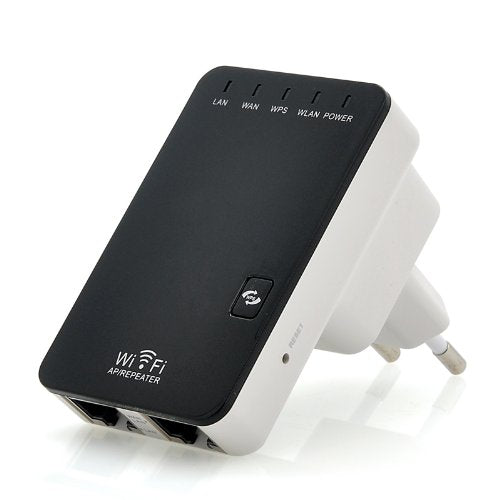 Mini portatile Wireless-N Router - 2.4GHz, Lan Ports, Powered Muro
